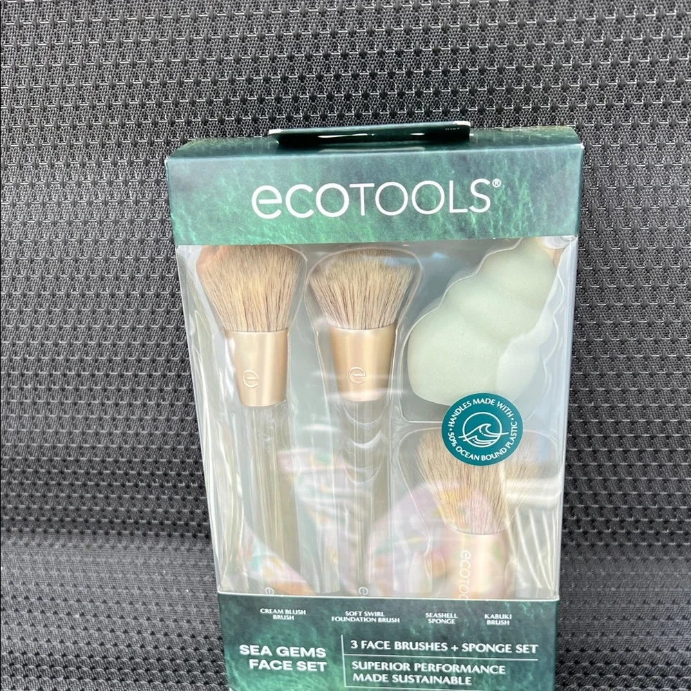 EcoTools Sea Gems Face Set with Green and Brown Brushes